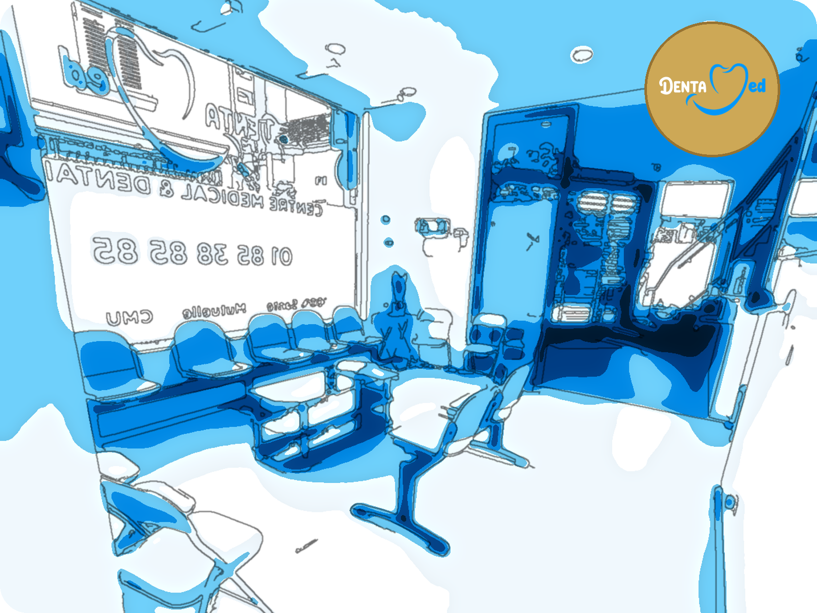 Salle d'attente Dentamed